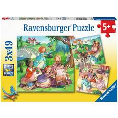 Princesa Rompecabezas Clásicos Ravensburger Little Princesses 3x49 Pieces