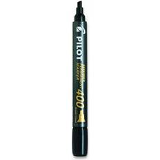 Pilot Markers Pilot Premium 400 Permanent Markers, Chisel Tip, Black, 12/Pack (44114)