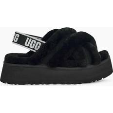 Veganske Badesandaler UGG Disco Cross Slide - Black