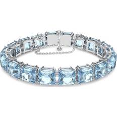 Swarovski Millenia Square Cut Bracelet - Silver/Blue