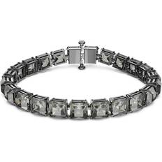 Swarovski Black Bracelets Swarovski Millenia Square Cut Bracelet - Grey