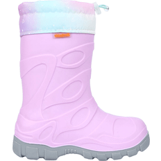 Northside Kid's Orion Waterproof Insulated Rubber All-Weather Boot - Lilac/Aqua