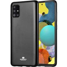 Samsung a51 Samsung Skal Samsung Galaxy A51 Silikonskal Svart Skal-A51-18