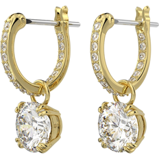 Swarovski Ohrringe Swarovski Constella Drop Earrings - Gold/Transparent