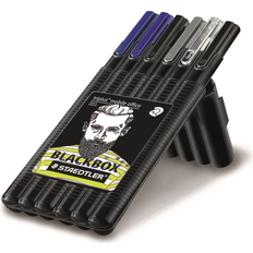 Staedtler Marker Triplus Black Box ass. penne 6-Pack