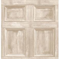 Fine Decor Distinctive Wood Panel Wallpaper Cream FD31054