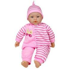 Lissi Doll Talking Baby 15 Inches, Pink