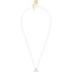 Swarovski Libra Zodiac II Pendant Necklace - Silver/Transparent