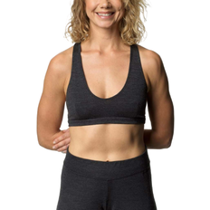 Damen - Wolle BHs Houdini Wander Sports Bra - True Black