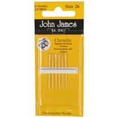 Chenille garn Size 26 6/Pkg Chenille Hand Needles