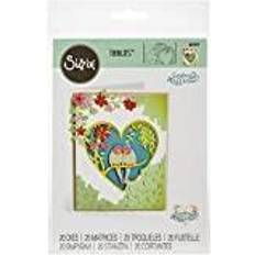 Sizzix Thinlits Die Set 20-pack 663619 Love Birds Skugglåda