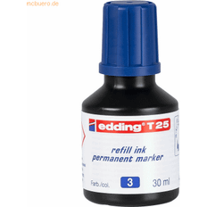 Rotuladores rebaja Edding Permanent Marker Refill Blue, 30 ml