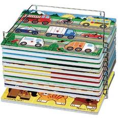 Melissa & Doug Wire Puzzle-Storage Rack