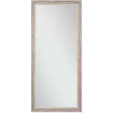 Brandtworks Weathered Beach Framed Floor Mirror 32x71"