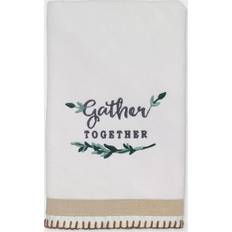 Avanti Modern Farmhouse Guest Towel White (71.12x40.64)