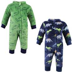 Dinosaurs Jumpsuits Children's Clothing Hudson Baby Infant Boy Plush Jumpsuits - Dinosaur