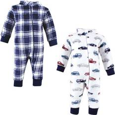 Hudson Baby Infant Boy Plush Jumpsuits - Cars