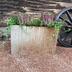 Corten krukor Flexigarden L-kruka med botten 30x60x40cm