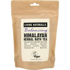 The Vegan Society Badsalter Living Naturally Balancing Himalayan Herbal Bath Tea 400g