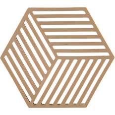Zone Denmark Hexagon Dark Camel Sous-plat