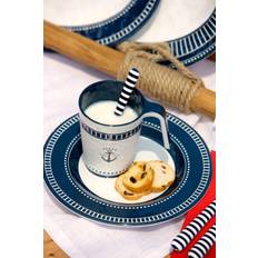 Marine Business Sailor Soul service, Variant Dessert Ø20,5 cm 6 stk Asiet