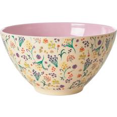 Melamine Salad Bowls Rice Wild Flowers Salad Bowl 26.5cm