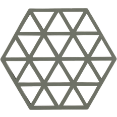 Gryteunderlag på salg Zone Denmark Triangles Bred Olive Taupe Gryteunderlag