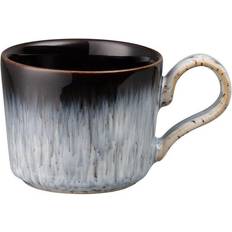 Lave-vaisselle Sécurisé Tasses à espresso Denby Halo Brew 10 cl Bleu-Gris-Noir Tasse à espresso