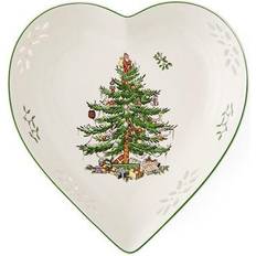 Spode Serveringsskåle Spode Christmas Tree Hjerteformet Pierced 18 cm Serveringsskål