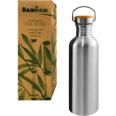 Bambaw 1000 ml - Natural Steel Borraccia 1L