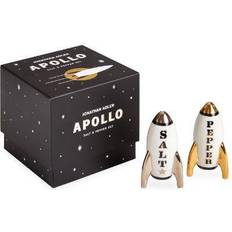 Jonathan Adler Apollo Salt & Pepper Black/White Salt Mill, Pepper Mill