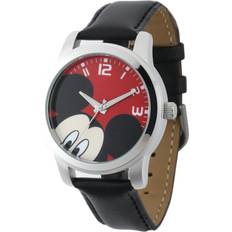 Disney Mickey Mouse Silver Alloy Black