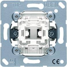 531 U. Type: Trykknapkontakt, Antal poler: 1P, Farve på produkt: Metallic, Hvid. AC-indgangsspænding: 250 V, nominel strømudgang: 10 A (531U)