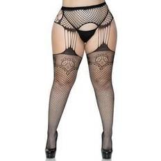 Net Garterbelt Stockings