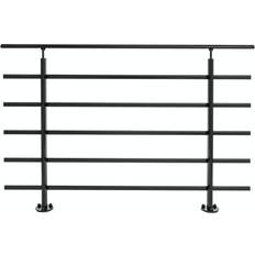 Pure Handrail Black 1.5M Floor Mounted 