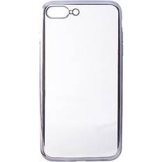 Contact "Mobilfodral Iphone 7 Plus/8 Plus Flex Metal TPU Transparent Grå Metallic"