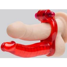 Double Penetrator Cock Ring Anal Vibrator Strap-On