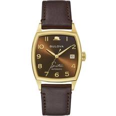 Brown Wrist Watches Bulova Frank Sinatra (97B198)