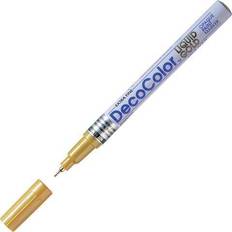 DecoColor paint marker, tynd fiberspids, guld