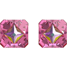 Swarovski Ortyx Stud Earrings - Gold/Pink