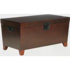 Trunk coffee table Southern Enterprises Pyramid Trunk Cocktail Coffee Table 54x98.4cm