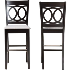 Baxton Studio Carson Bar Stool 120.9cm 2pcs