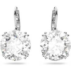 Swarovski Crystal Earrings Swarovski Millenia Round Cut Drop Earrings - Silver/Transparent