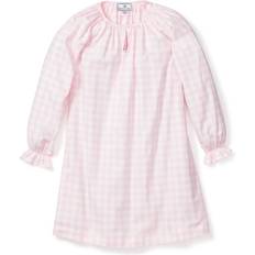 9-12M Nightgowns Children's Clothing Petite Plume Gingham Delphine Nightgown - Pink