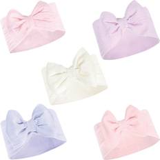 Babies Headbands Hudson Big Bow Headbands, 5-Pack - Lilac/Cream (10158545)