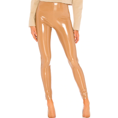 Commando Control Top Faux Patent Leather Leggings - Cocoa