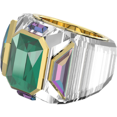 Swarovski Chroma Cocktail Ring - Gold/Green