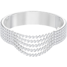 Swarovski Fit Bangle - Silver/Transparent