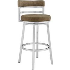 Red Bar Stools Armen Living Madrid Bar Stool 46"