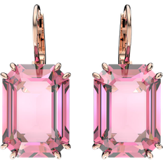 Swarovski Orecchini Swarovski Millenia Drop Octagon Cut Earrings - Rose Gold/Pink